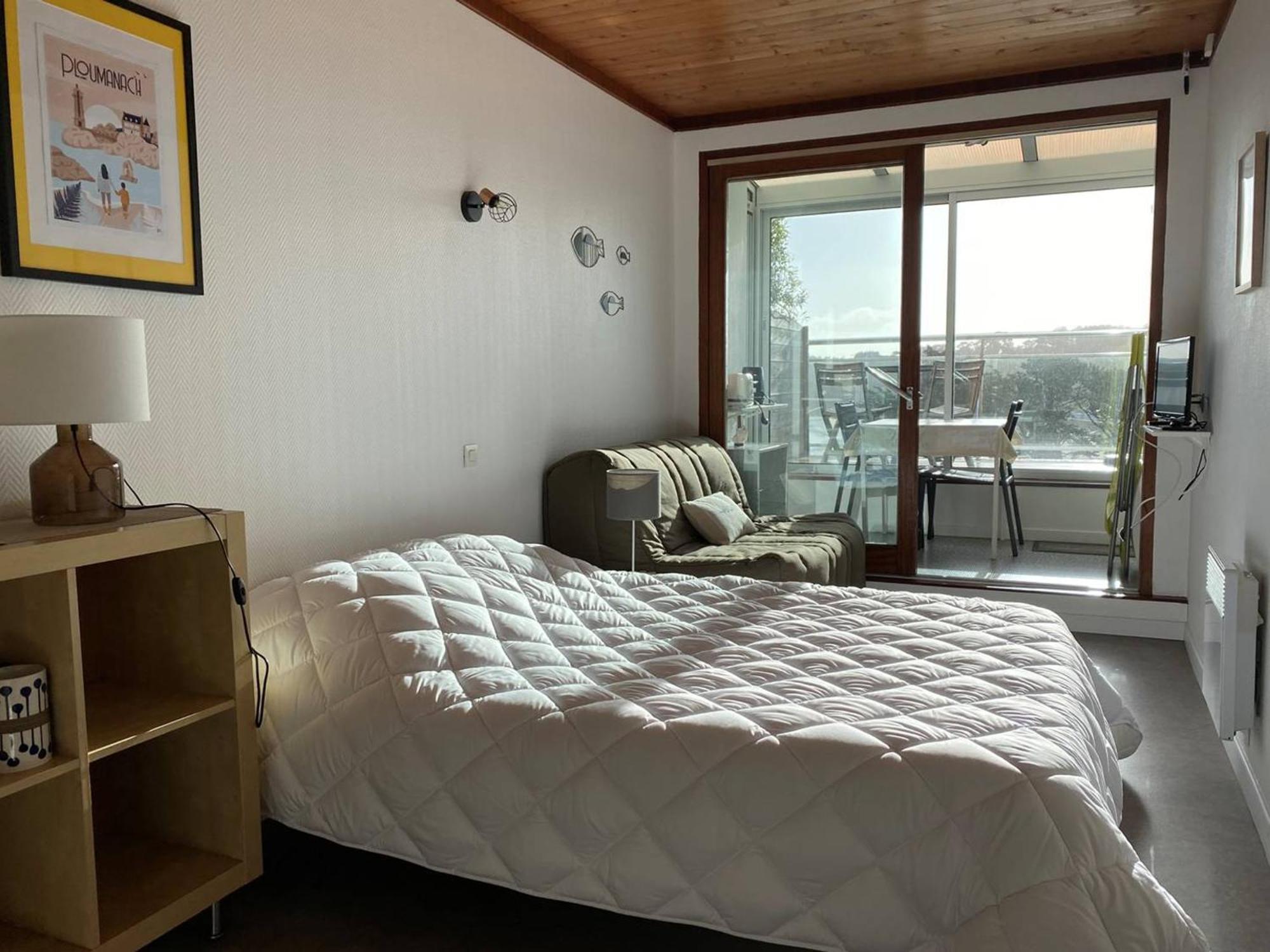 Studio Avec Terrasse Et Loggia A 400M De La Plage A Perros-Guirec - Fr-1-368-381 Zewnętrze zdjęcie